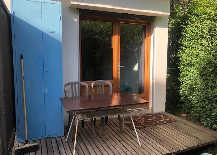 Studio Avec Petit Jardin Et Terrasse Vue Mont-Blanc